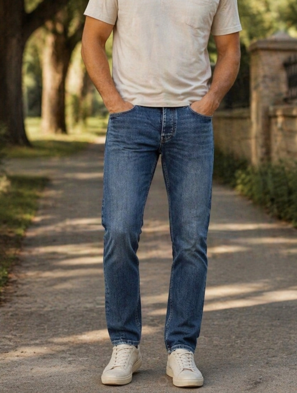 NEUW Iggy Skinny Jeans Men’s Cotton Blend Blue Stretch Denim Slim Fit Casual